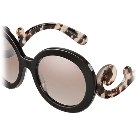 prada round tortoise sunglasses|prada sunglasses clearance.